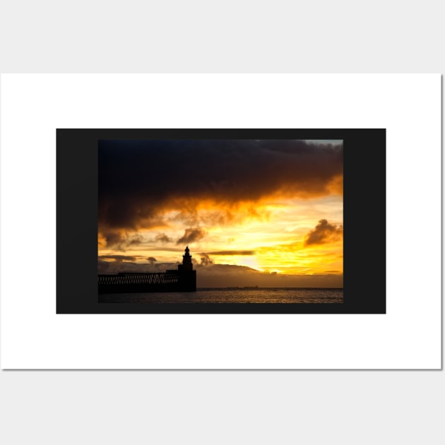 Daybreak in Northumberland Wall Art by Violaman